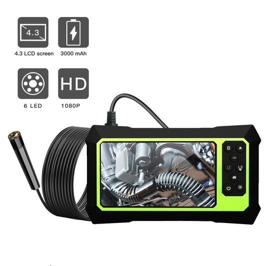 8mm 1080P IP68 Waterproof 4.3 inch Screen Dual Camera Digital Endoscope, Line Length:2m -  by PMC Jewellery | Online Shopping South Africa | PMC Jewellery | Buy Now Pay Later Mobicred