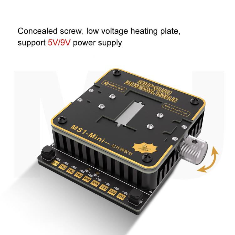 Mijing MS1-Mini Soldering Rework Preheating Station - free shipping - PMC TechLife - Order now!