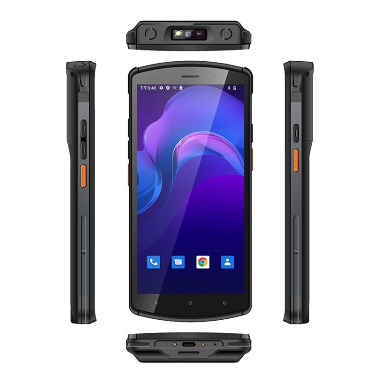 UNIWA V7S PDA Barcode Scanner Rugged Phone, 4GB+64GB, 5.7 inch Android 12 Mediatek MT6762 Octa Core, NFC, Network: 4G, Plug:EU Plug(Black) - free shipping - PMc TechLife - Order now!
