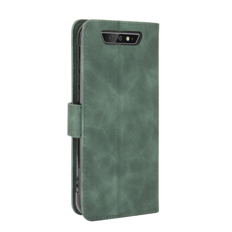 For Blackview BV5500 / BV5500 Pro / BV5500 Plus Solid Color Skin Feel Magnetic Buckle Horizontal Flip Calf Texture PU Leather Case with Holder & Card Slots & Wallet(Green) - More Brand by PMC Jewellery | Online Shopping South Africa | PMC Jewellery | Buy Now Pay Later Mobicred