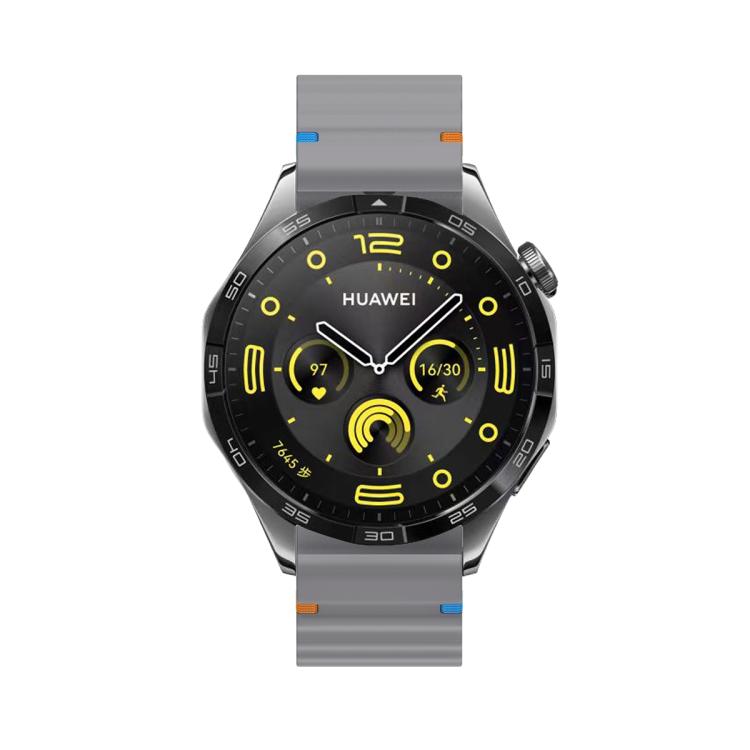 22mm Kalebol Wave Stitch Silicone Watch Band(Dark Grey) - free shipping - PMc TechLife - Order now!