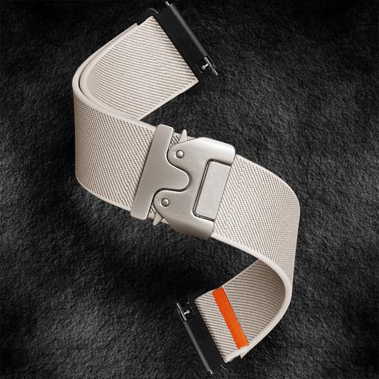 20mm Parachute Buckle Elastic Nylon Watch Band(Black) - free shipping - PMc TechLife - Order now!