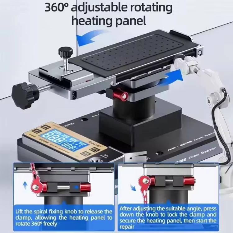Qianli PM86 Universal Screen Disassembling Heating Separator, Plug:UK Plug - free shipping - PMC TechLife - Order now!