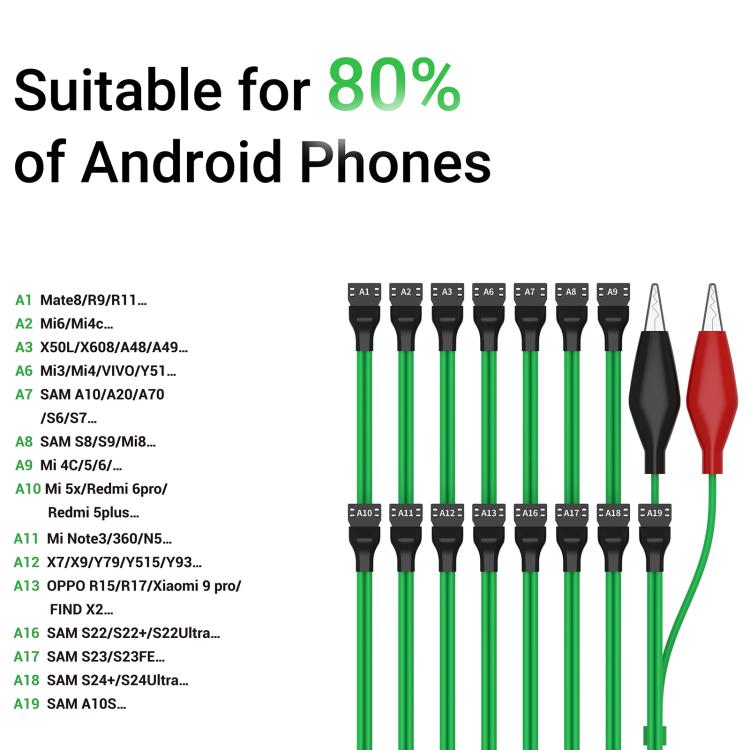 2uul PW04 Android Power Boot Cable - free shipping - PMC TechLife - Order now!