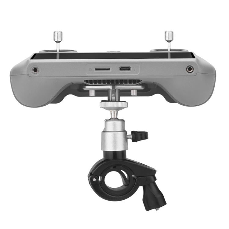 For DJI RC / RC 2 BRDRC Drone Remote Control Adapter Base Bicycle Holder(Black Silver) - free shipping - PMC TechLife - Order now!