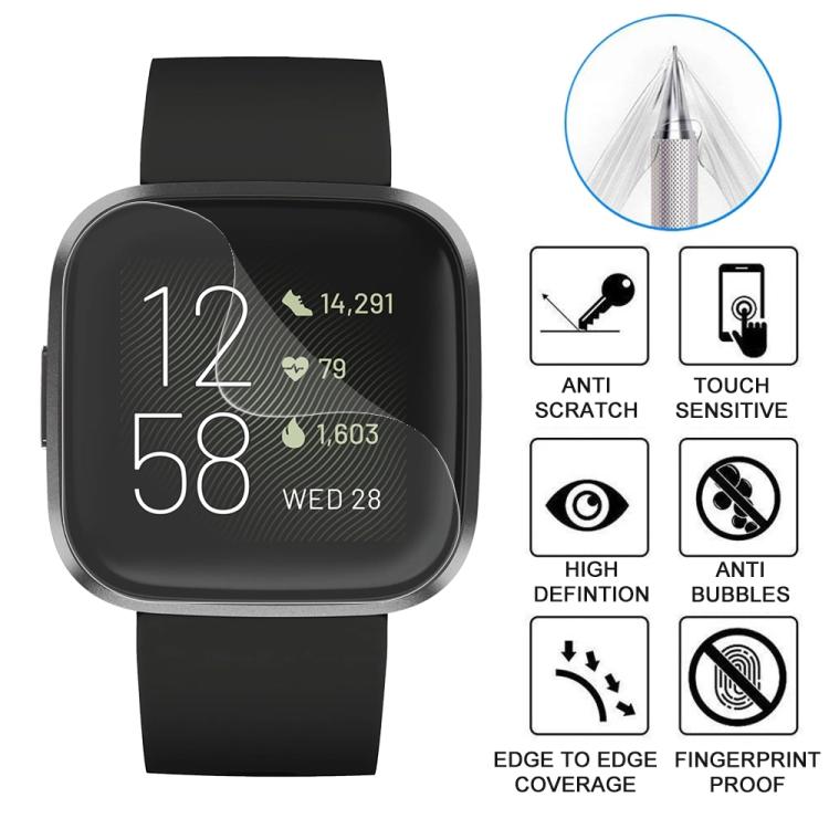 For Fitbit Versa 2 5pcs xDfind Soft Hydrogel Film Full Cover Front Protector - free shipping - PMc TechLife - Order now!