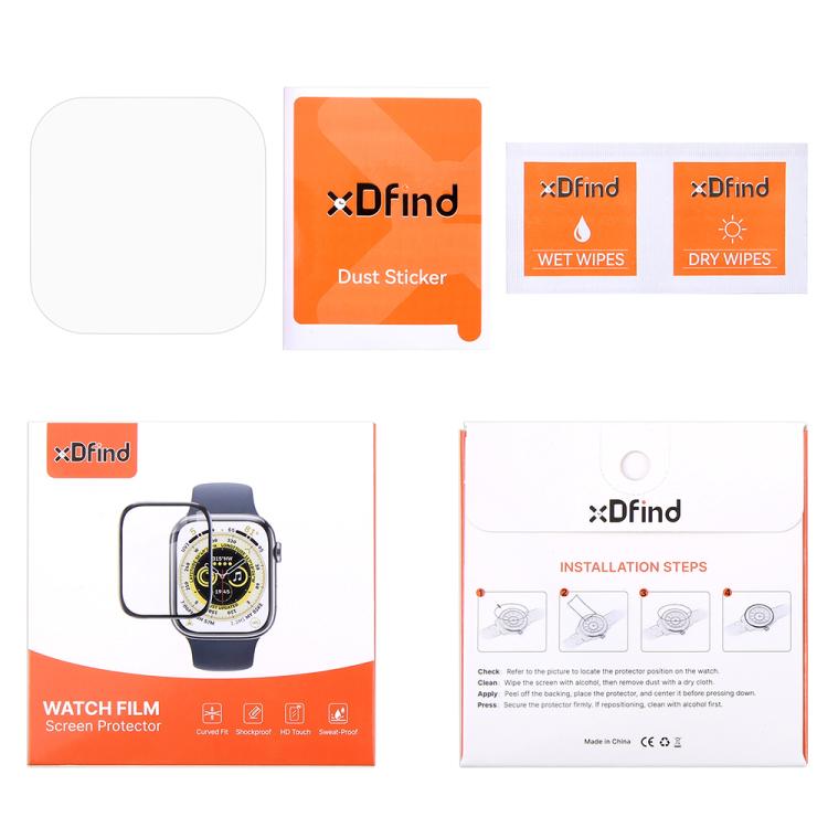 For Fitbit Versa 2 5pcs xDfind Soft Hydrogel Film Full Cover Front Protector - free shipping - PMc TechLife - Order now!