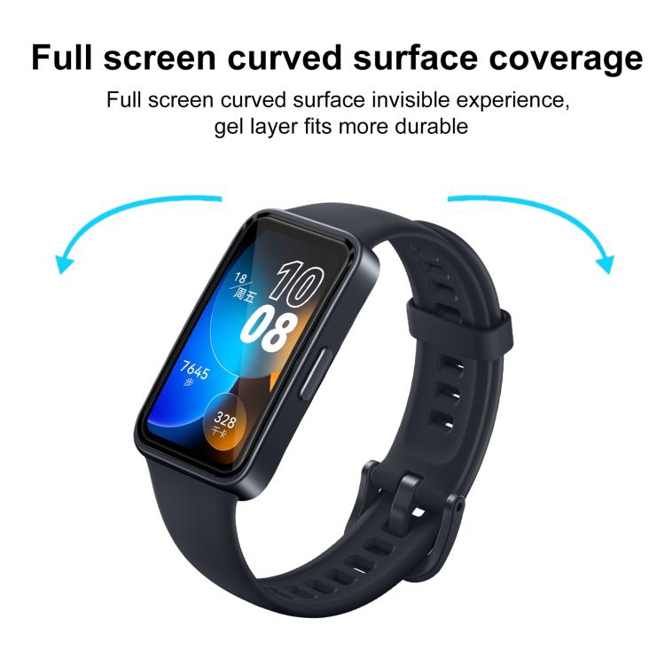 For Huawei Band 8 2pcs xDfind Curved 3D Composite Material Soft Film Screen Protector - free shipping - PMc TechLife - Order now!