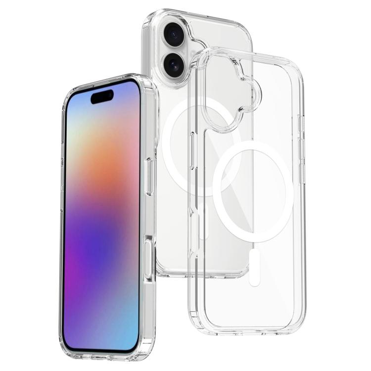 For iPhone 17 Scratchproof PC Hybrid TPU Magsafe Phone Case(Transparent) - free shipping - PMc TechLife - Order now!