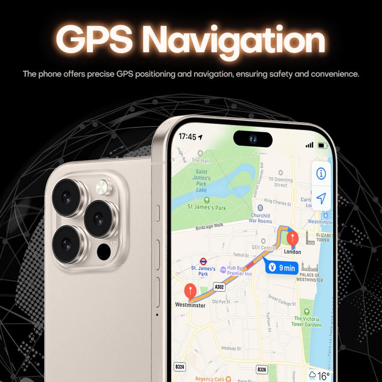I16 Pro Max / PDQ6, 4GB+64GB, 6.58 inch Android 10 MTK6739 Quad Core, Network: 4G, Dual SIM, Plug:EU Plug(White) - free shipping - PMc TechLife - Order now!