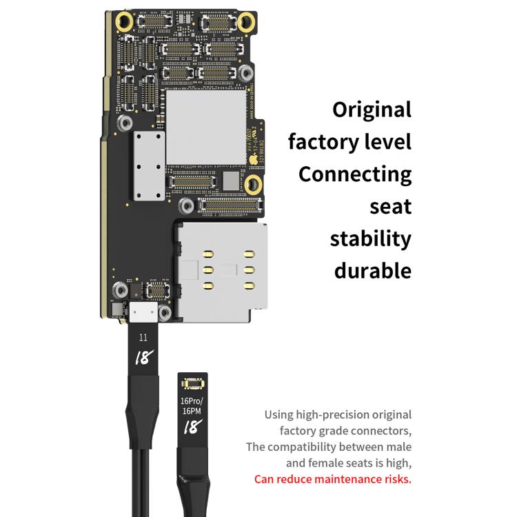 18 Kinds Motherboard Repair Power Boot Cable for iPhone 7-16 Pro Max - free shipping - PMC TechLife - Order now!
