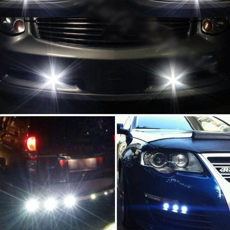10 PCS 23mm 1.5W DC9-80V Motorcycle Eagle Eye Light Double Lens(White Light) - Eagle Eye Lights by PMC TechLife | Online Shopping South Africa | PMC TechLife | Buy Now Pay Later Mobicred