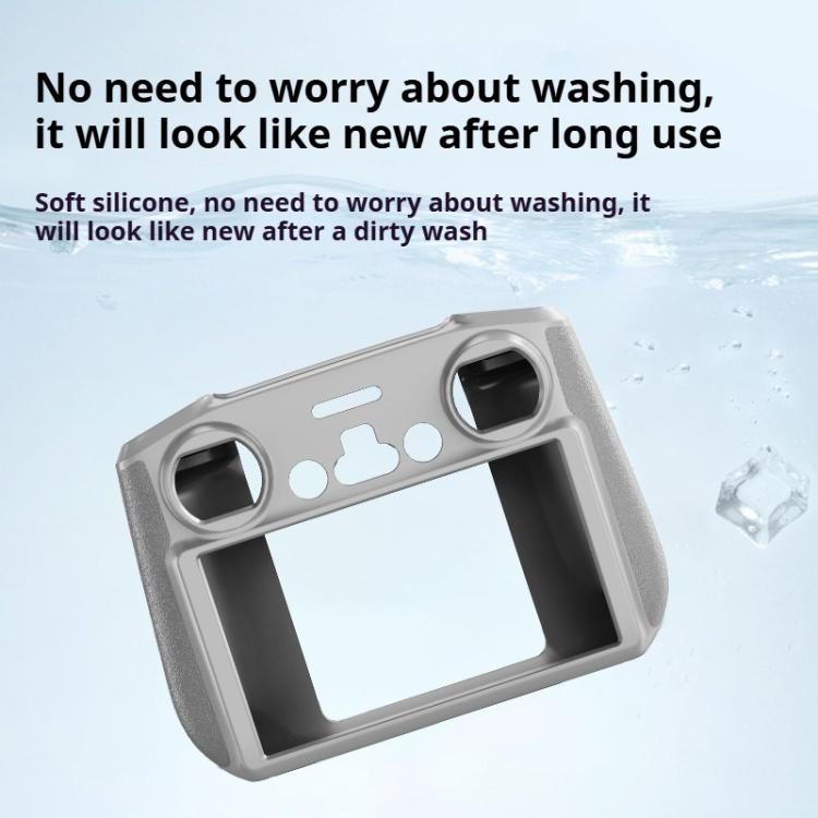 For DJI RC 2 Remote Control Shockproof Anti-scratch Silicone Case(Grey) - free shipping - PMC TechLife - Order now!