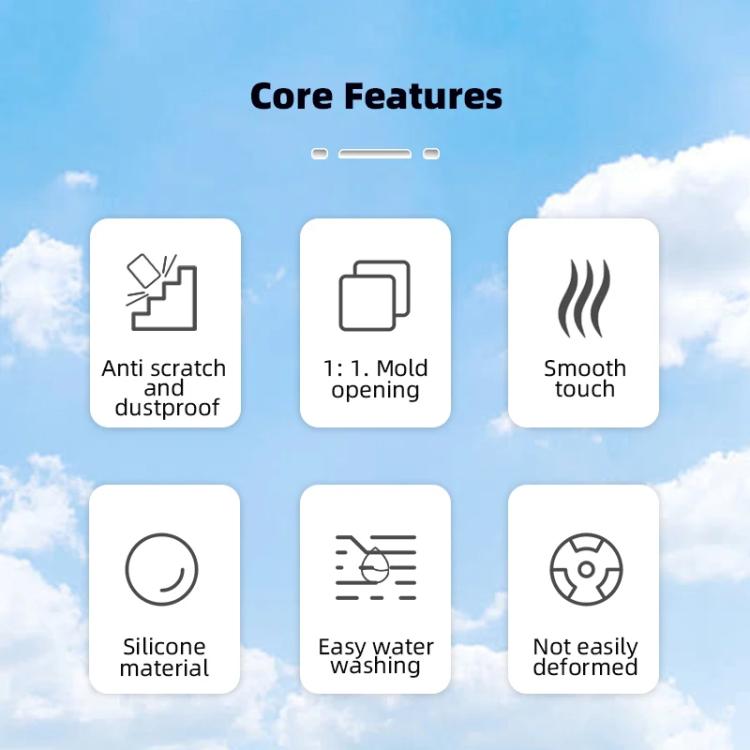 For DJI RC-N2 / RC-N1 BRDRC Remote Control Shockproof Anti-scratch Silicone Case(Black) - free shipping - PMC TechLife - Order now!