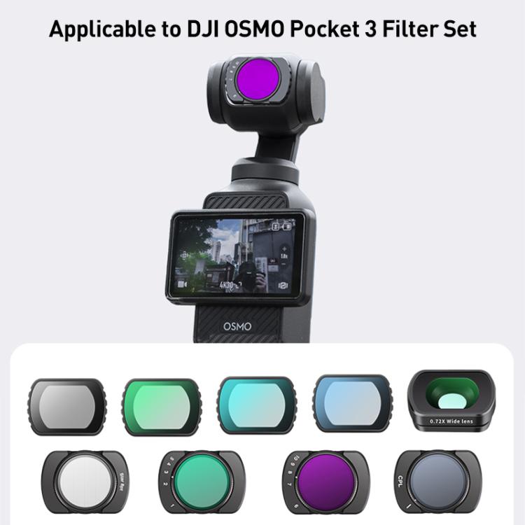 For DJI Osmo Pocket 3 Camera Lens Filter, Filter:UV - free shipping - PMC TechLife - Order now!