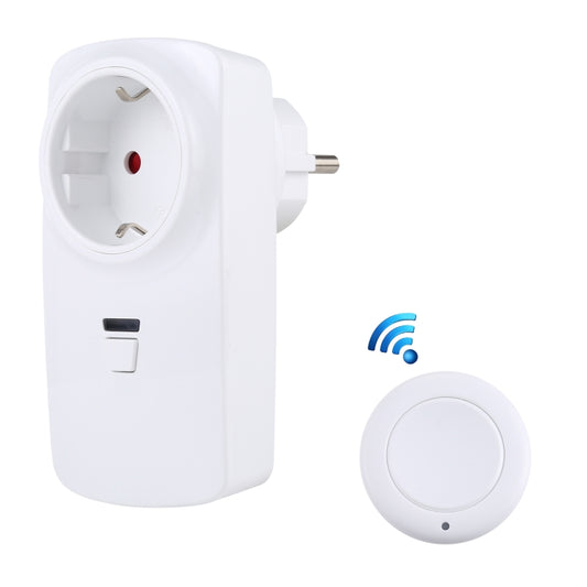 AK-DL220 220V Smart Wireless Remote Control Socket with Remote Control, Plug Type:EU Plug - Smart Socket by PMC Jewellery | Online Shopping South Africa | PMC Jewellery