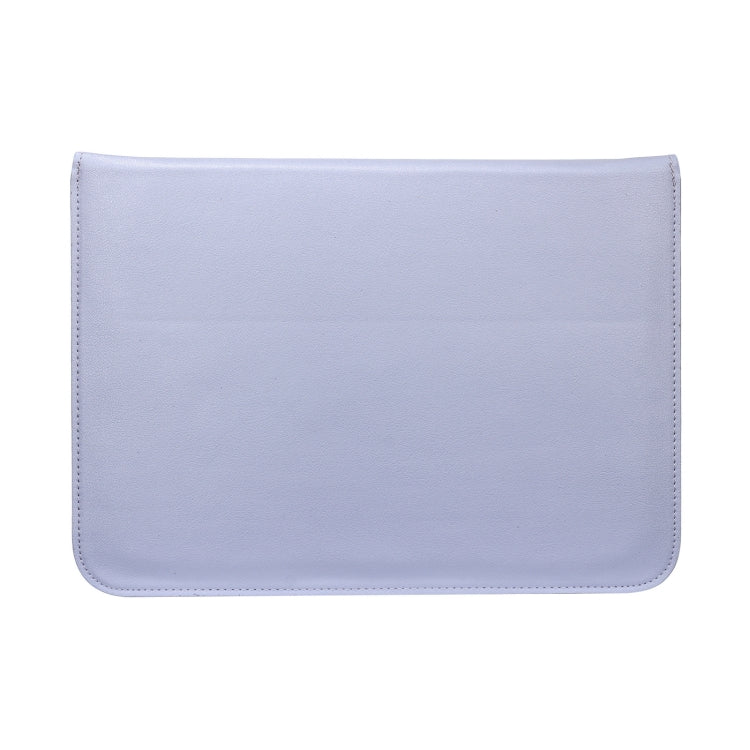 PU Leather Ultra-thin Envelope Bag Laptop Bag for MacBook Air / Pro 13 inch, with Stand Function(Tranquil Blue) - Protective Bags by PMC Jewellery | Online Shopping South Africa | PMC Jewellery | Buy Now Pay Later Mobicred