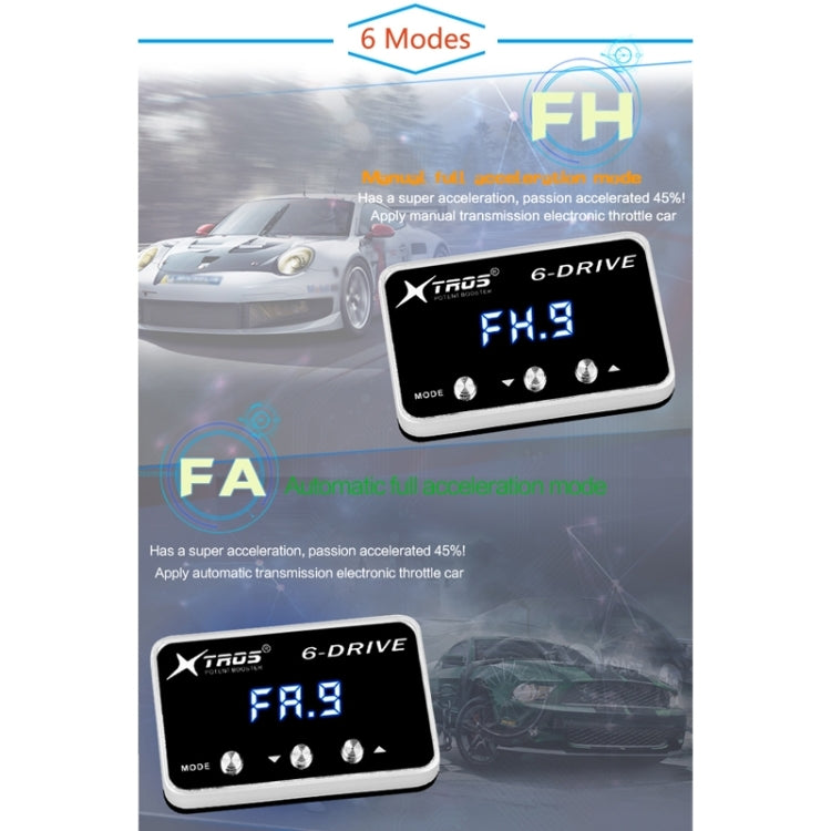 For Citroen C3 2009+ TROS TS-6Drive Potent Booster Electronic Throttle Controller - Car Modification by TROS | Online Shopping South Africa | PMC TechLife | Buy Now Pay Later Mobicred