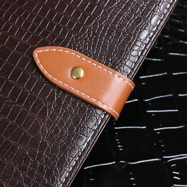 For Wiko View4 Lite idewei Crocodile Texture Horizontal Flip Leather Case with Holder & Card Slots & Wallet(Black) - More Brand by idewei | Online Shopping South Africa | PMC Jewellery | Buy Now Pay Later Mobicred