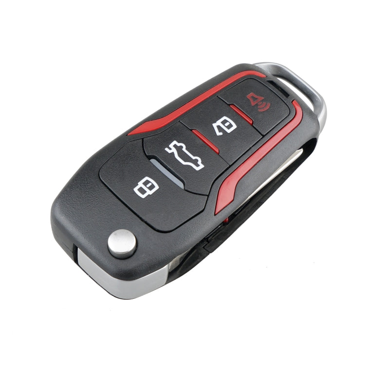 Car Key CWTWB1U345 63 Chip Single Frequency 315 Frequency for Ford 4-button Folding - Remote Car Key by PMC Jewellery | Online Shopping South Africa | PMC Jewellery | Buy Now Pay Later Mobicred