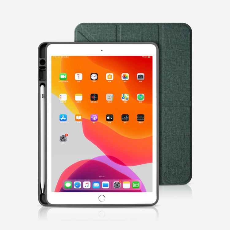 Mutural Multi-fold Smart Leather Tablet Case For iPad Air 2022 / 2020 10.9(Blue) - free shipping - PMc TechLife - Order now!
