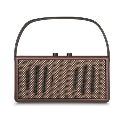 D30 Portable Subwoofer Wooden Bluetooth 4.2 Speaker, Support TF Card & 3.5mm AUX & U Disk Play(Black) - Desktop Speaker by PMC Jewellery | Online Shopping South Africa | PMC Jewellery | Buy Now Pay Later Mobicred