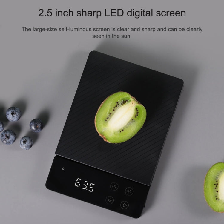 8KG Original Xiaomi Youpin DUKA ES1 Kitchen LCD Digital High-precision Electronic Scale - Kitchen Scales by Xiaomi | Online Shopping South Africa | PMC Jewellery | Buy Now Pay Later Mobicred