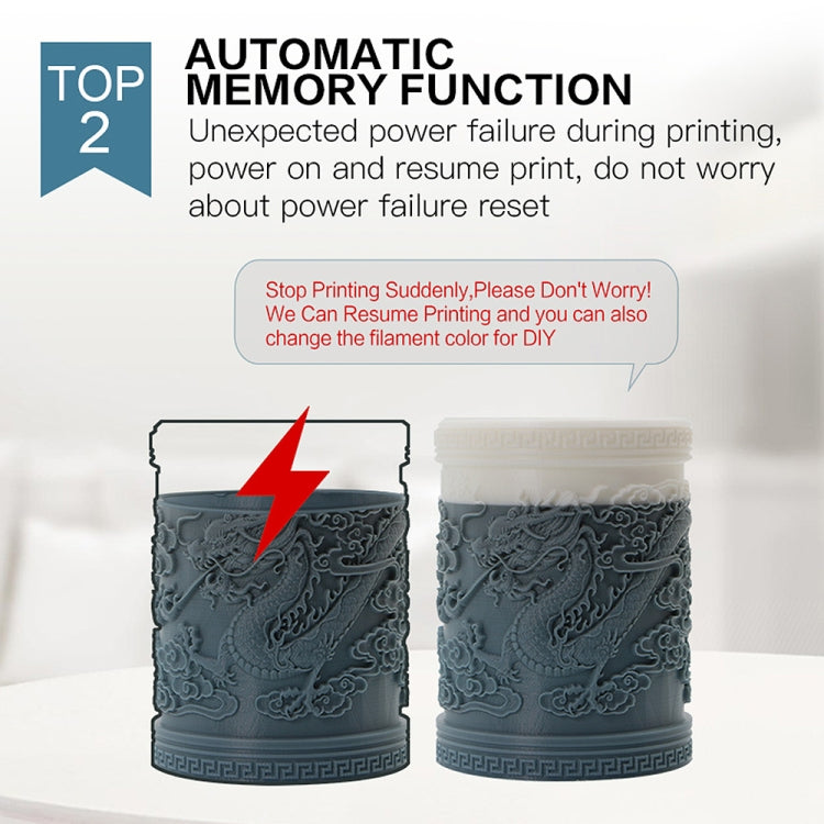 JGAURORA Magic 250W LCD Display Desktop 3D Printer with Knob Control - free shipping - PMc TechLife - Order now!