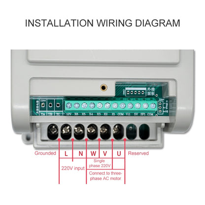 AT1-0450X 0.45KW 220V Single-phase Input Three-phase Output Inverter Motor Governor - Relays by PMC Jewellery | Online Shopping South Africa | PMC Jewellery | Buy Now Pay Later Mobicred