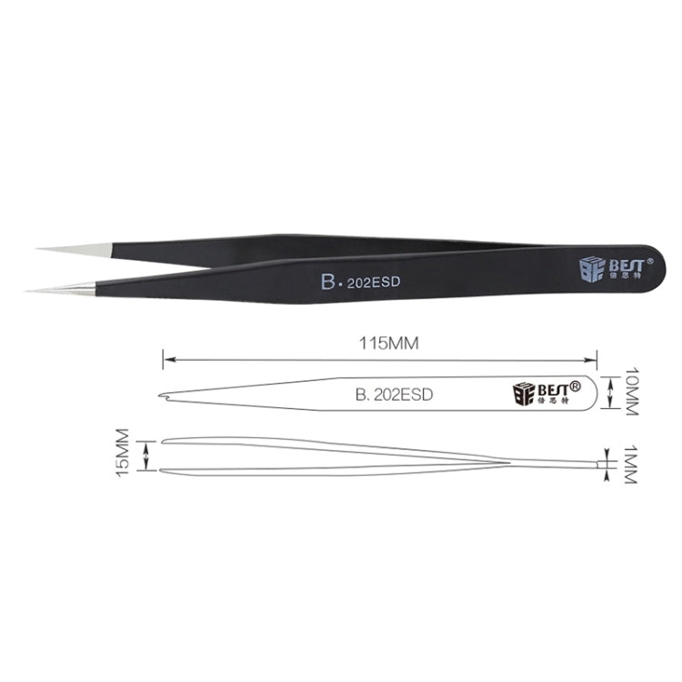 BEST BST-202ESD  Best electronic hand tool tweezers - free shipping - PMC TechLife - Order now!