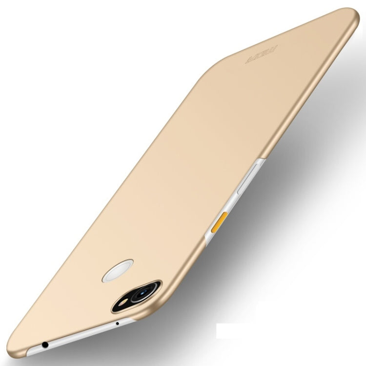 MOFI Frosted PC Ultra-thin Hard Case for Google Pixel 3A XL(Gold) - Google Cases by MOFI | Online Shopping South Africa | PMC Jewellery | Buy Now Pay Later Mobicred