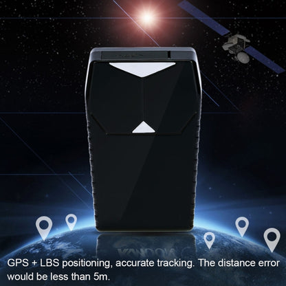 GSM GPRS GPS Positioning Tracker Real Time Positioning SMS APP Tracking Sound Alarm Monitoring for iOS Android(Black) - Car Tracker by PMC Jewellery | Online Shopping South Africa | PMC Jewellery | Buy Now Pay Later Mobicred