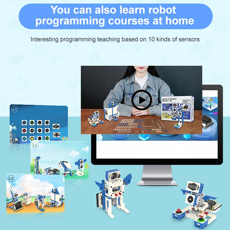 Yahboom Building Block Sensor Module Kit, Compatible with Micro:bit V2/V1.5 Arduino UNO Raspberry Pi Pico, without micro:bit - free shipping - PMC TechLife - Order now!