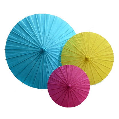 Indoor Aerial Creative Background Layout Corridor Classroom Paper Umbrella Hanging Wall Decoration, Diameter: 40cm(Pink) - Ornaments by PMC Jewellery | Online Shopping South Africa | PMC Jewellery