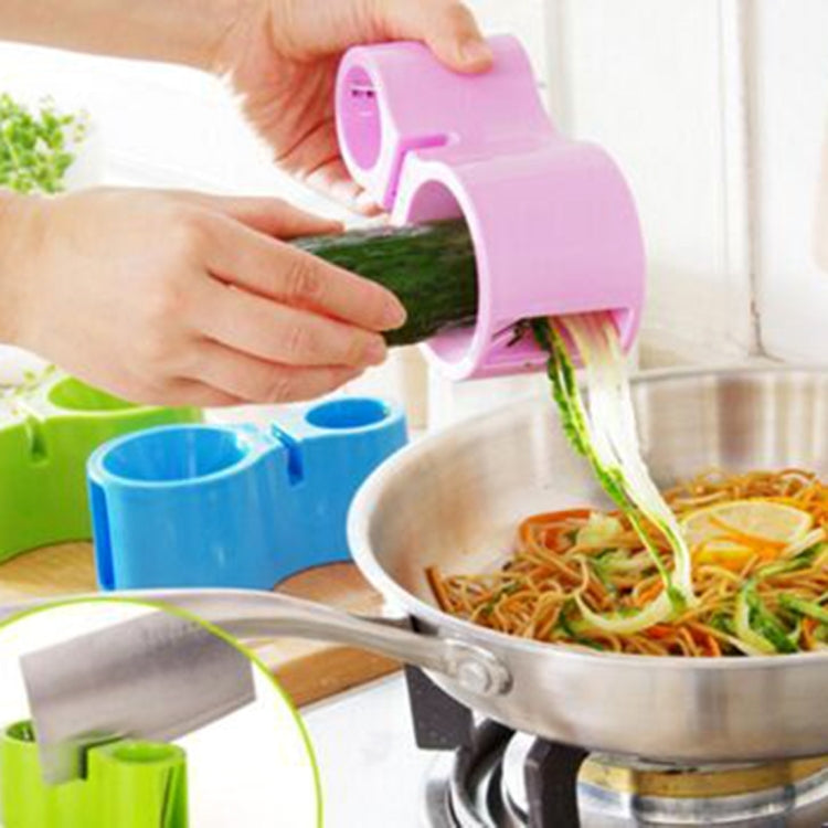 Multifunctional Spiral Double-Headed Grater With Sharpener Kitchen Gadgets(Green) - Cutter & Peeler by PMC TechLife | Online Shopping South Africa | PMC TechLife | Buy Now Pay Later Mobicred