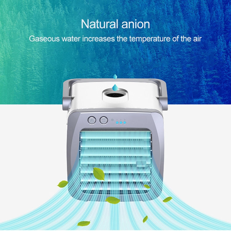 Mini Portable Household USB Refrigeration Air Conditioning Fan Air Cooler - Electric Fans by PMC TechLife | Online Shopping South Africa | PMC TechLife | Buy Now Pay Later Mobicred