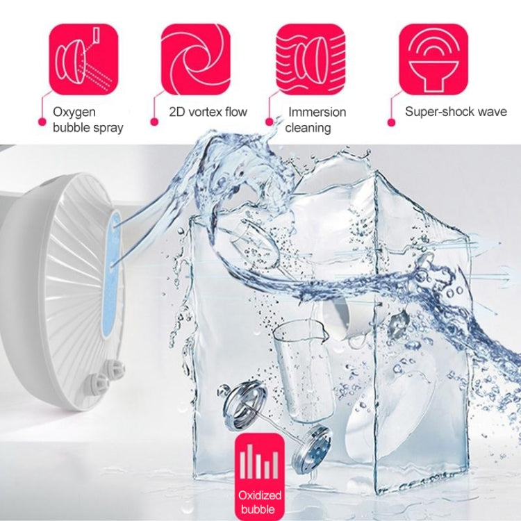GYB001 Mini-ultrasonic Dishwasher Portable USB Charging Fruit Cleaner, Neutral Packaging(Blue) - free shipping - PMC TechLife - Order now!