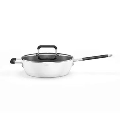 Original Xiaomi Youpin Non Stick Frying Pan Cooking Pot(White) - Pans by Xiaomi | Online Shopping South Africa | PMC Jewellery | Buy Now Pay Later Mobicred