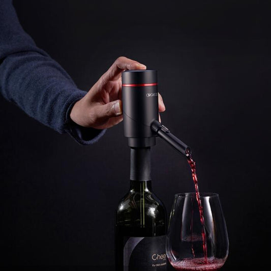 2 in 1 Original Xiaomi Yoiupin Circle Joy Smart USB Charging Electric Wine Dispenser Making Reflect Set - Bottle Stopper by Xiaomi | Online Shopping South Africa | PMC Jewellery | Buy Now Pay Later Mobicred