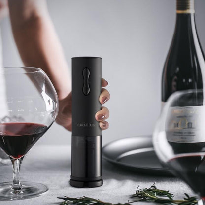 Original Xiaomi Youpin Circle Joy Super Touch Mini Electric Wine Opener(Black) - Bottle Stopper by Xiaomi | Online Shopping South Africa | PMC Jewellery | Buy Now Pay Later Mobicred