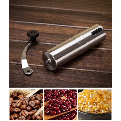 Portable Conical Burr Mill Manual Stainless Steel Hand Crank Coffee Bean Grinder, Capacity: 40g - Coffee Tools by PMC Jewellery | Online Shopping South Africa | PMC Jewellery | Buy Now Pay Later Mobicred