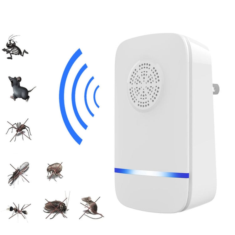 Electronic Ultrasonic Anti Mosquito Rat Insect Pest Repeller with Light, AC 110-220V - Repellents by PMC Jewellery | Online Shopping South Africa | PMC Jewellery | Buy Now Pay Later Mobicred