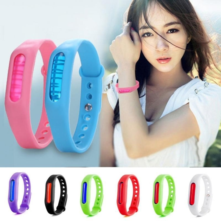 20 PCS Anti-mosquito Silicone Repellent Bracelet Buckle Wristband Bugs Away, Suitable for Children and Adults, Length:23cm, Random Color Delivery - Repellent Wristband by PMC Jewellery | Online Shopping South Africa | PMC Jewellery | Buy Now Pay Later Mobicred