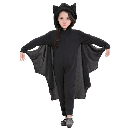 Halloween Costume Children Jumpsuit Bat Style Cosplay Costumes Stage Suit Size:S, Suggested Height:105-115cm - Halloween Clothing by PMC Jewellery | Online Shopping South Africa | PMC Jewellery