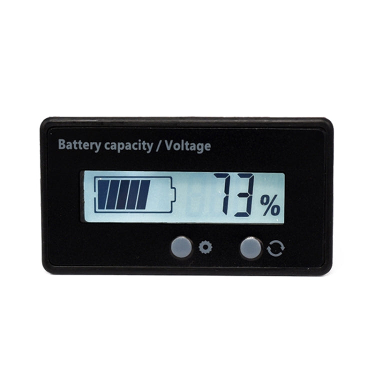 H6133 12V-84V Lead-acid Battery Voltage Tester Percentage Voltmeter Gauge Lithium Battery Status Monitor(White Light) - Battery & Resistance Tester by PMC Jewellery | Online Shopping South Africa | PMC Jewellery