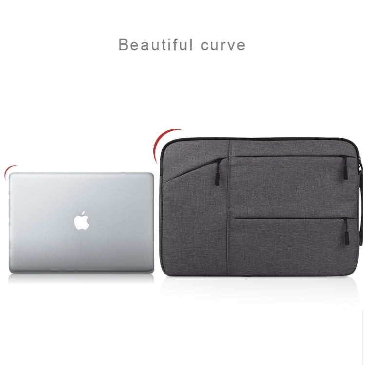 Universal Multiple Pockets Wearable Oxford Cloth Soft Portable Simple Business Laptop Tablet Bag, For 13.3 inch and Below Macbook, Samsung, Lenovo, Sony, DELL Alienware, CHUWI, ASUS, HP (Pink) - 13.3 inch by PMC Jewellery | Online Shopping South Africa | PMC Jewellery | Buy Now Pay Later Mobicred