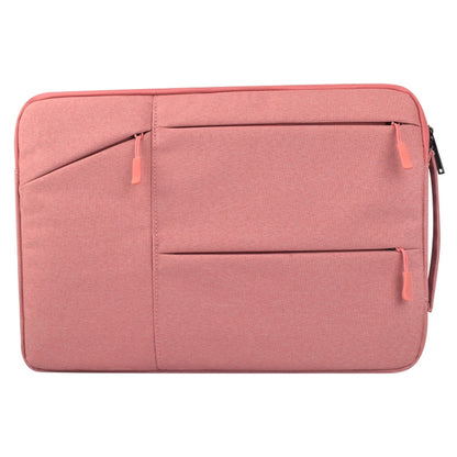 Universal Multiple Pockets Wearable Oxford Cloth Soft Portable Simple Business Laptop Tablet Bag, For 14 inch and Below Macbook, Samsung, Lenovo, Sony, DELL Alienware, CHUWI, ASUS, HP(Pink) - 15 inch by PMC Jewellery | Online Shopping South Africa | PMC Jewellery | Buy Now Pay Later Mobicred