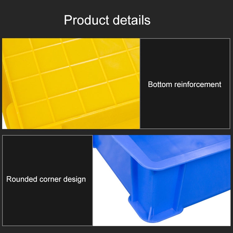 Thick Multi-function Material Box Brand New Flat Plastic Parts Box Tool Box, Size: 15.6cm x 10.1cm x 5.3cm(Red) - Storage Bags & Boxes by PMC TechLife | Online Shopping South Africa | PMC TechLife | Buy Now Pay Later Mobicred