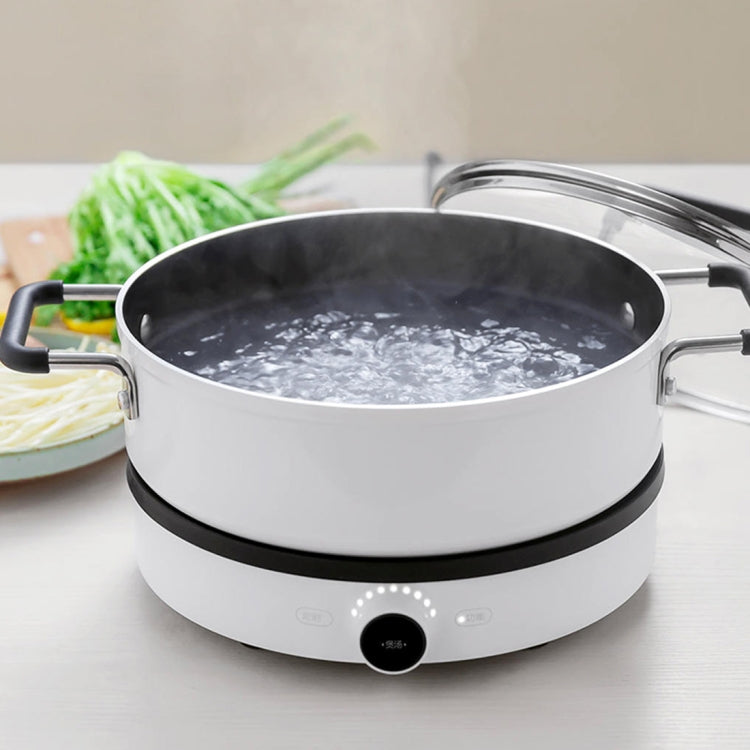 Original Xiaomi Mijia ZWZ 4L Food Grade Non-stick Stockpot, Compatible with Mijia Induction Cooker (HC9071)(White) - Soup & Stock Pots by Xiaomi | Online Shopping South Africa | PMC Jewellery | Buy Now Pay Later Mobicred