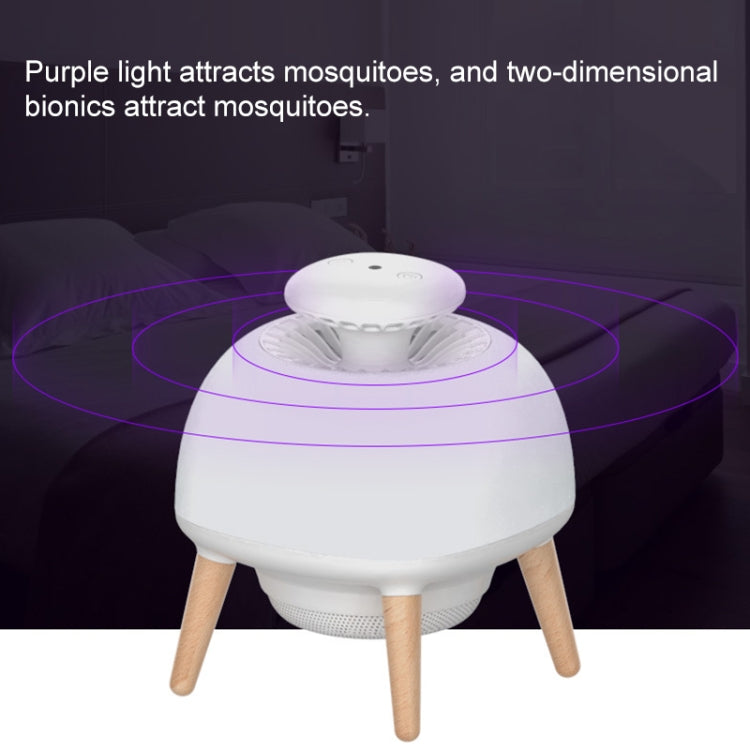 4W Ultraviolet Mosquito Trap Lamp USB Electric Pest Repeller Intelligent Light Control(White) - Repellents by PMC Jewellery | Online Shopping South Africa | PMC Jewellery | Buy Now Pay Later Mobicred